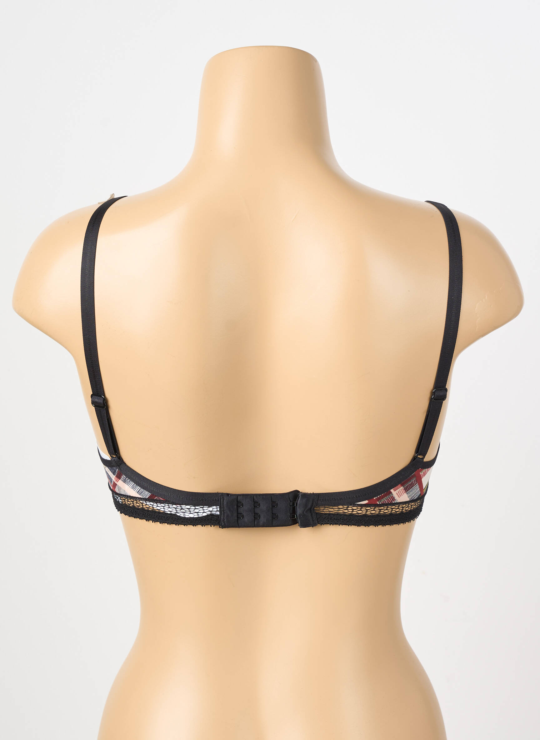 Sutien efect material satinat top sutien modelat negru PASSIONATA femeie