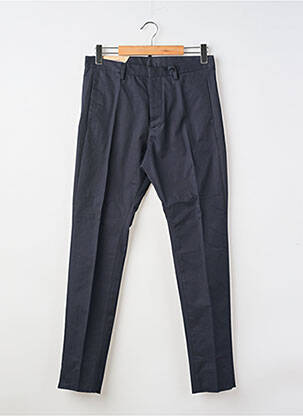 Pantalon slim finisaj margine de finisat talie joasă albastru DSQUARED2 bărbat