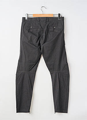 Pantalon slim țesătură melanj mărime normală negru LANVIN bărbat