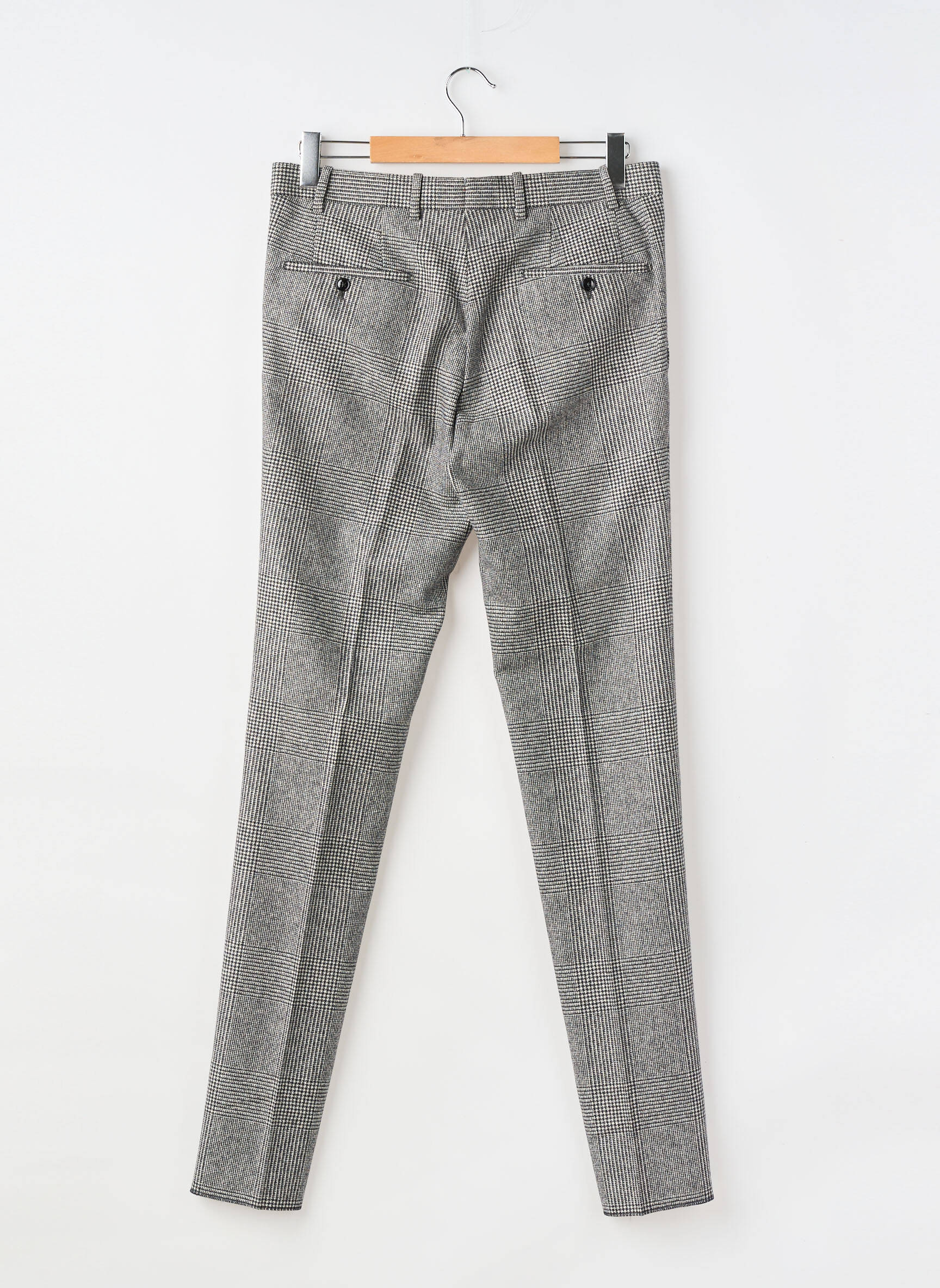 Pantalon slim țesătură melanj mărime normală gri ZINS bărbat