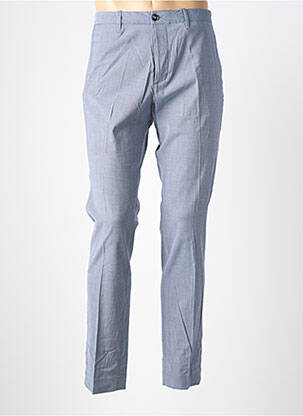 Pantalon slim țesătură melanj mărime normală albastru NINE IN THE MORNING bărbat
