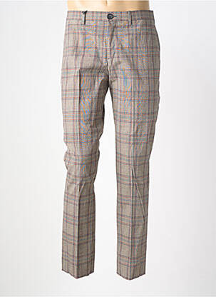 Pantalon slim țesătură poplin mărime normală maro PAUL SMITH bărbat