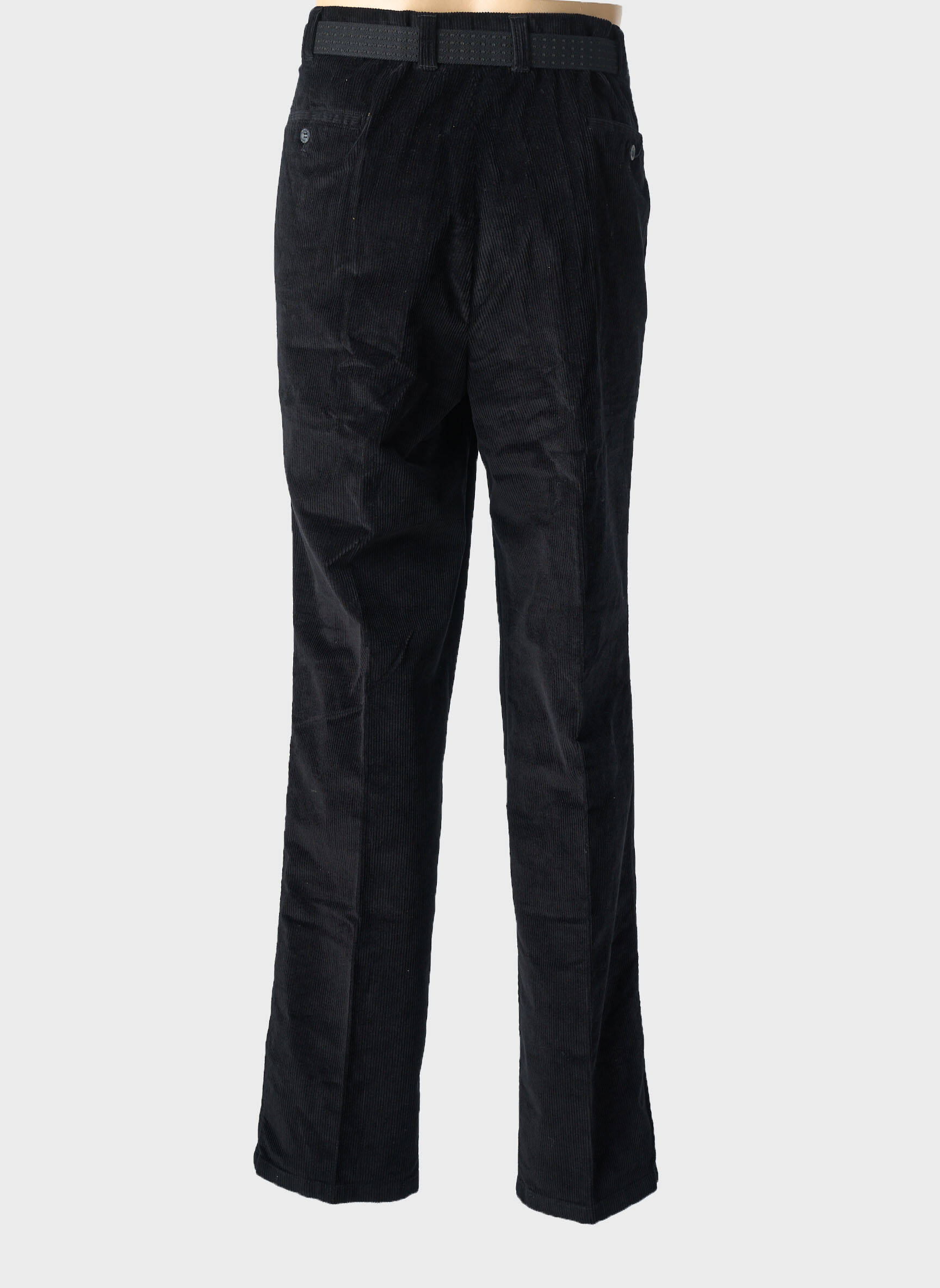Pantalon slim țesătură catifea mărime normală negru M.E.N.S bărbat