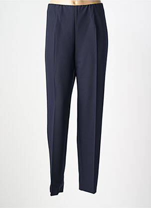 Pantalon slim talie elastică albastru VERPASS femeie