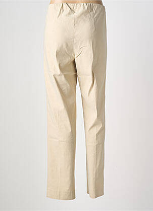Pantalon slim talie elastică bej KJBRAND femeie