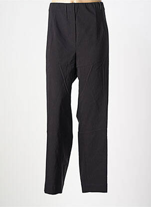 Pantalon drept talie elastică negru KJBRAND femeie