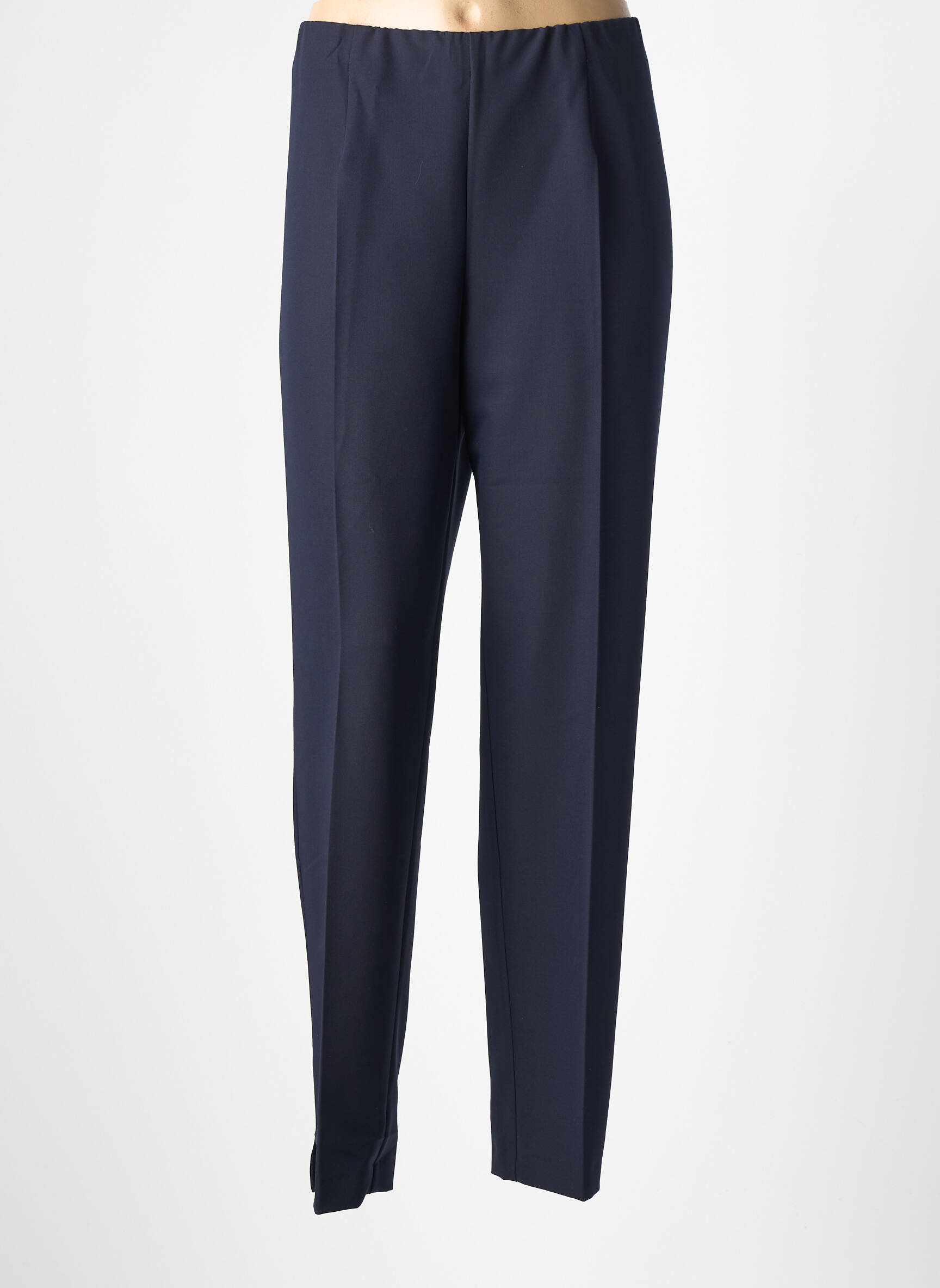 Pantalon slim talie elastică albastru VERPASS femeie