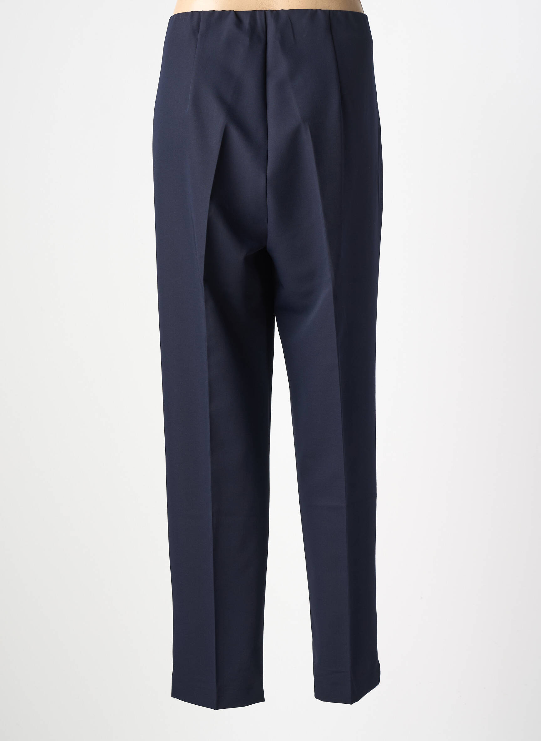 Pantalon slim talie elastică albastru VERPASS femeie