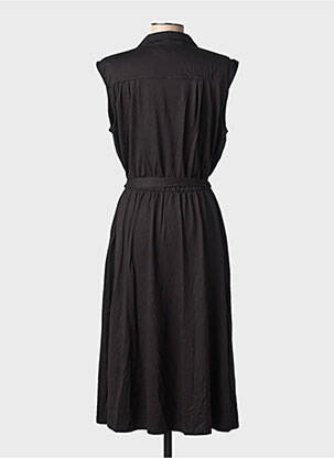 Rochie midi mâneci scurte mâneci scurte negru KING LOUIE femeie