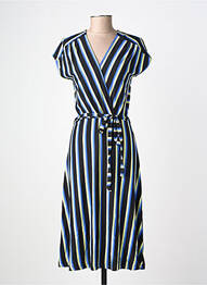 Rochie midi mâneci scurte mâneci scurte albastru KING LOUIE femeie