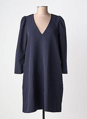 Rochie midi mâneci lungi mâneci lungi albastru LOLA ESPELETA femeie