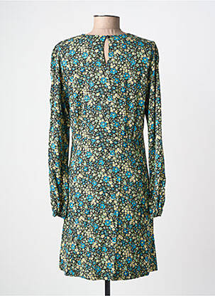 Rochie midi imprimeu floral mâneci lungi verde KING LOUIE femeie