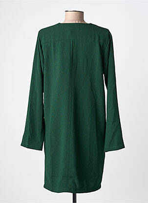 Rochie scurtă mâneci lungi mâneci lungi verde PAKO LITTO femeie