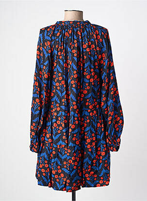 Rochie scurtă mâneci lungi mâneci lungi albastru COMPAÑIA FANTASTICA femeie