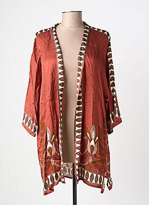 Jachete kimono mâneci lungi maro ANONYME DESIGNERS femeie