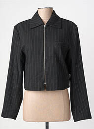 Jachete casual finisaj interior dublat negru SOAKED femeie