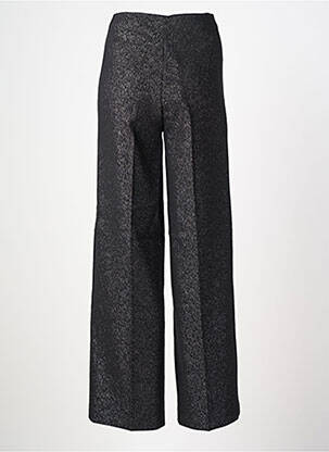 Pantalon evazat elasticitate talie înaltă negru SOAKED femeie