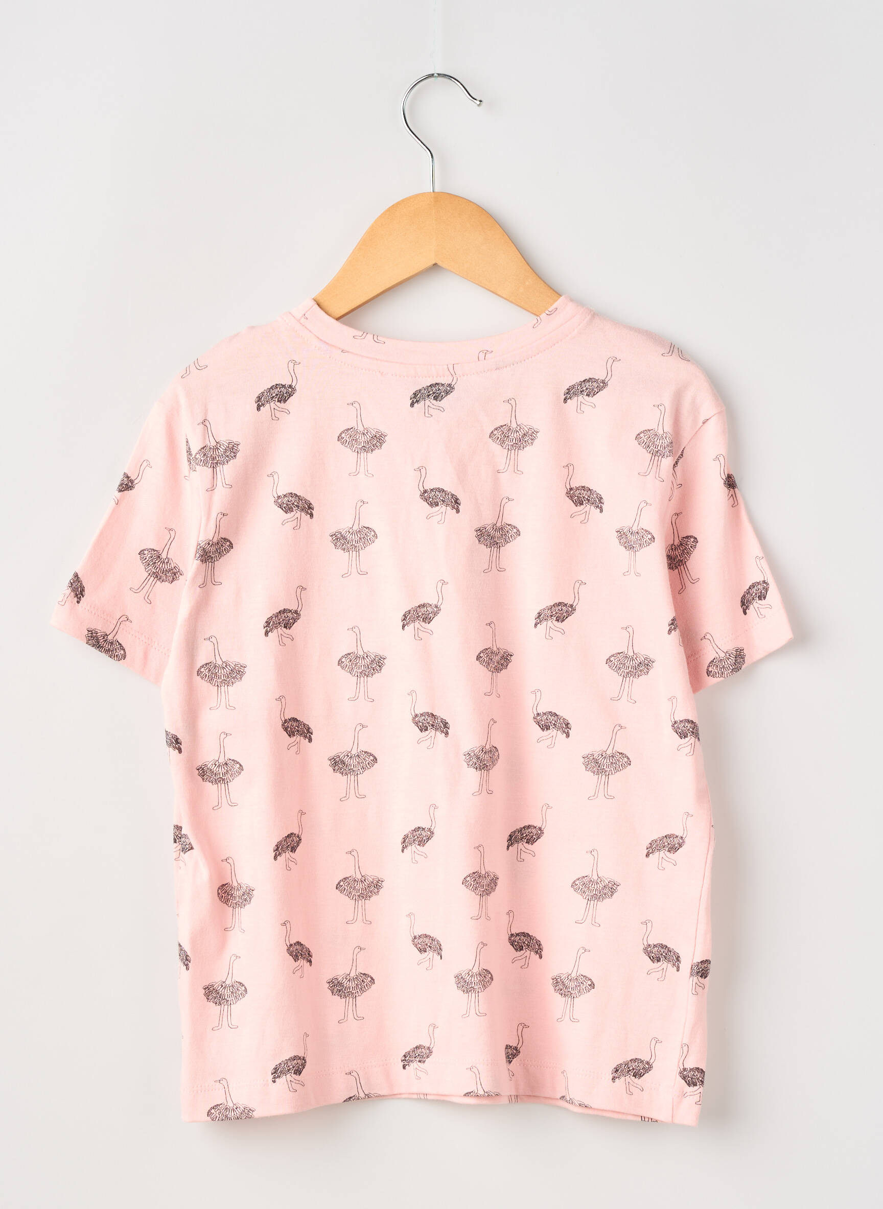 Tricou croială cambrată mâneci scurte roz COMPAÑIA FANTASTICA fată