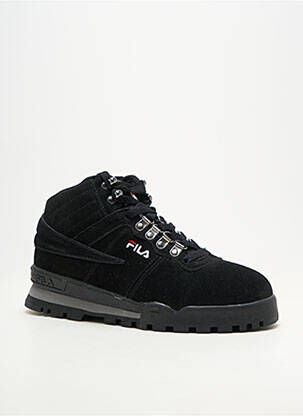 Adidași vârf rotund vârf rotund negru FILA bărbat