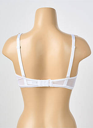 Sutien broderie sutien cupe întregi cu decolteu înalt alb SIMONE PERELE femeie