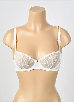 Sutien broderie alb SIMONE PERELE femeie