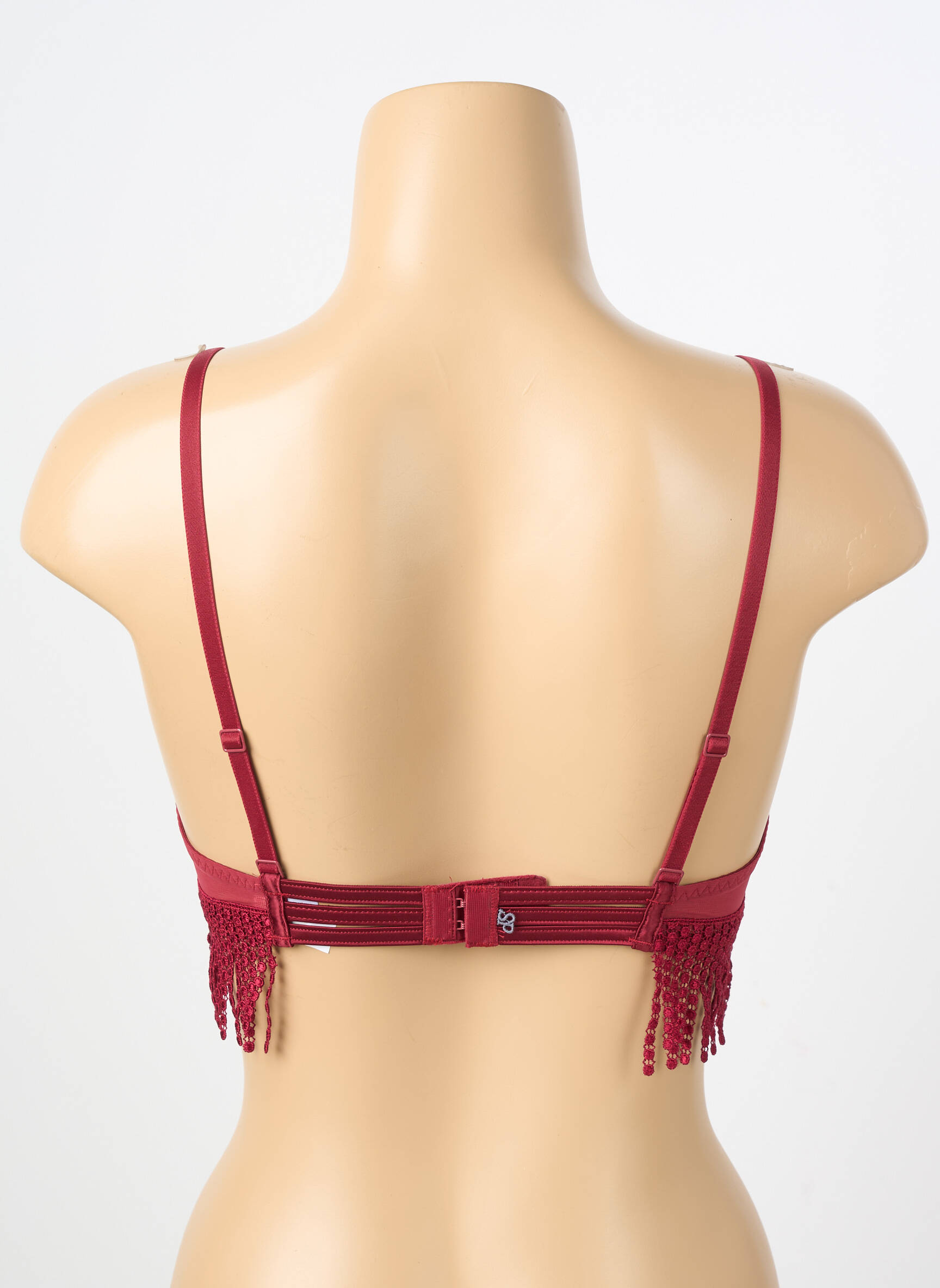 Sutien broderie sutien cupe întregi cu decolteu înalt roșu SIMONE PERELE femeie
