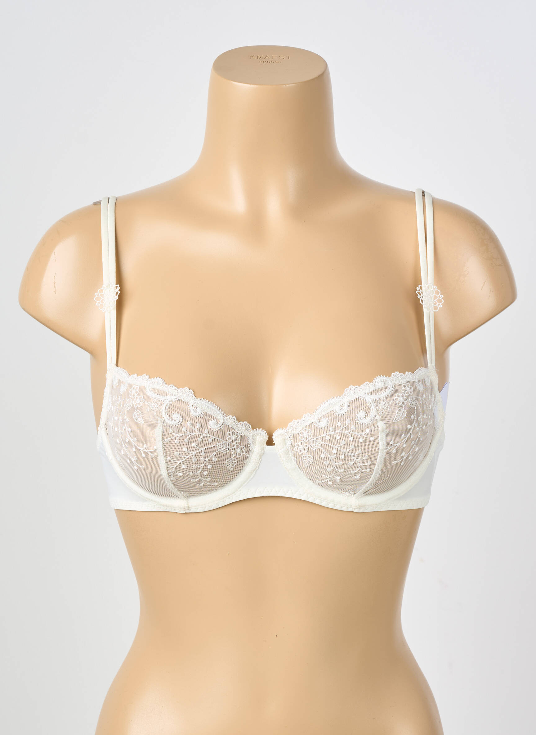 Sutien broderie alb SIMONE PERELE femeie