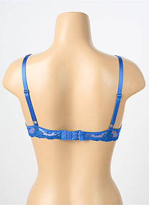 Sutien efect material satinat top sutien modelat albastru PASSIONATA femeie