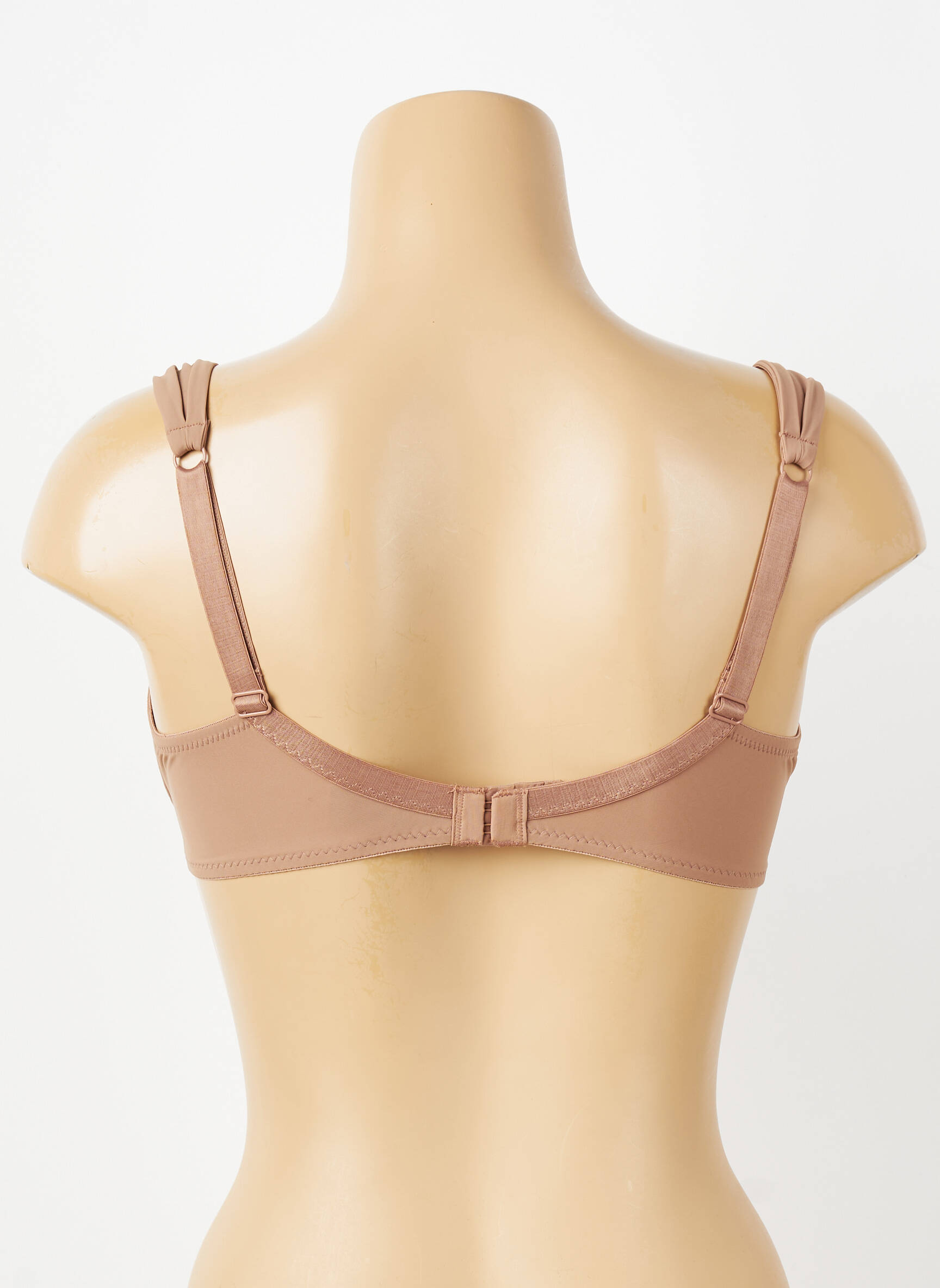 Sutien efect material satinat top sutien modelat maro IMPLICITE femeie