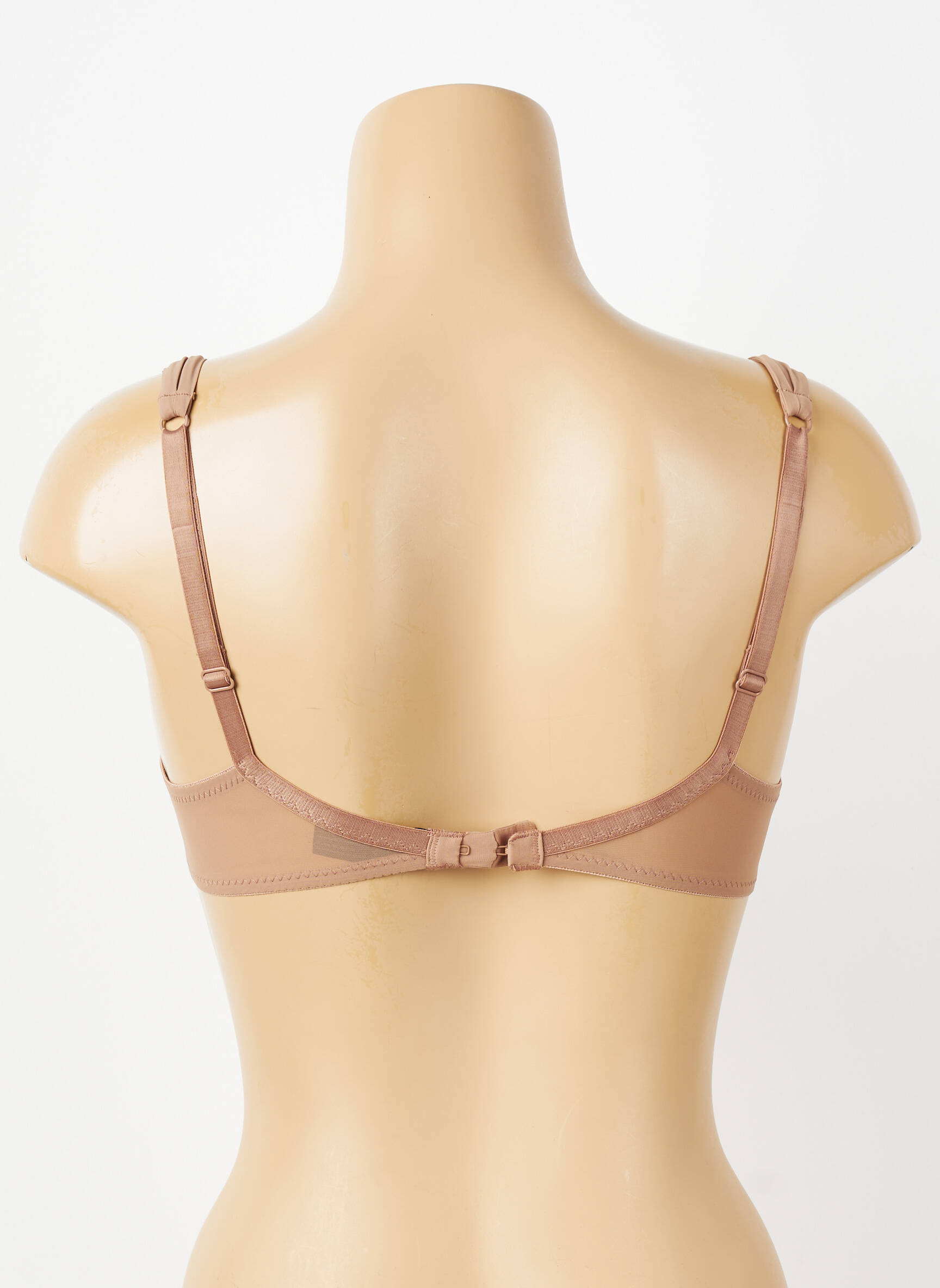 Sutien efect material satinat top sutien modelat maro IMPLICITE femeie
