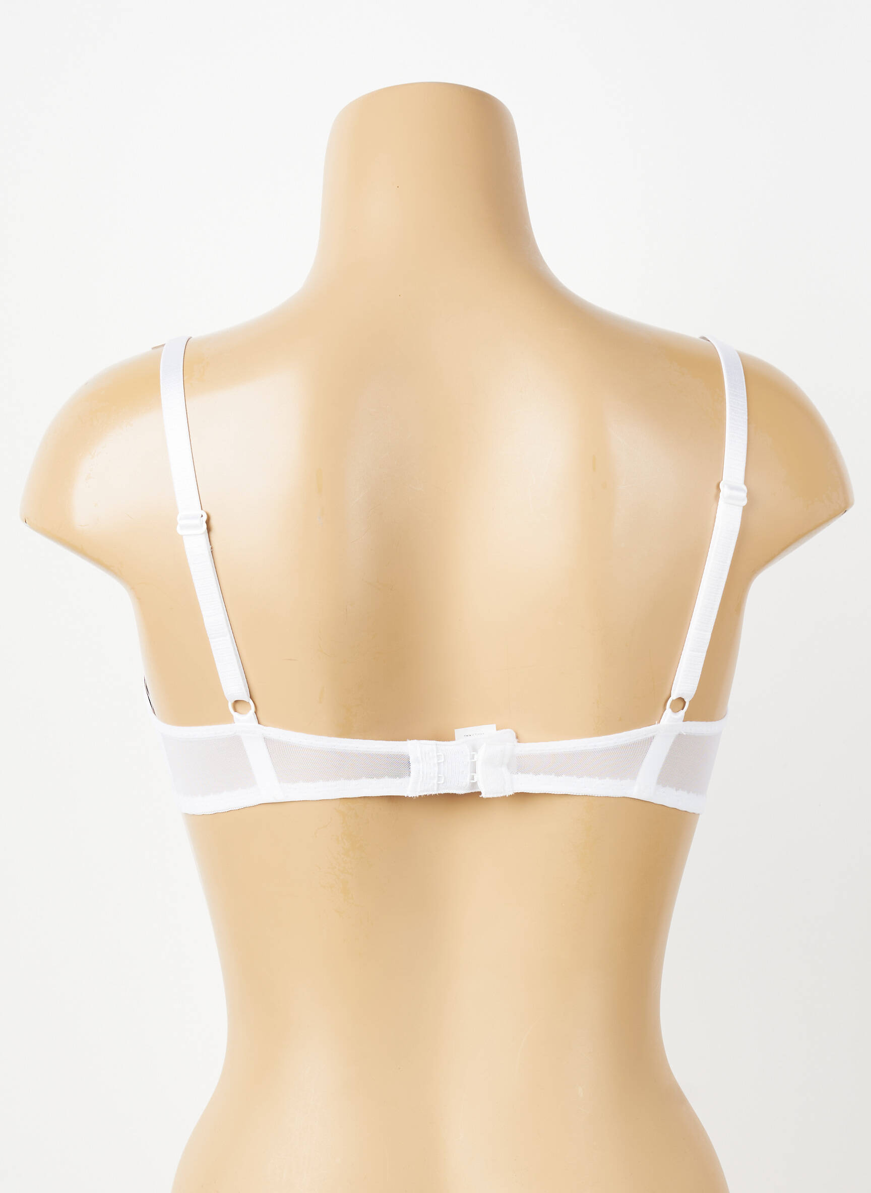Sutien ușoară și transparentă top sutien modelat alb PASSIONATA femeie