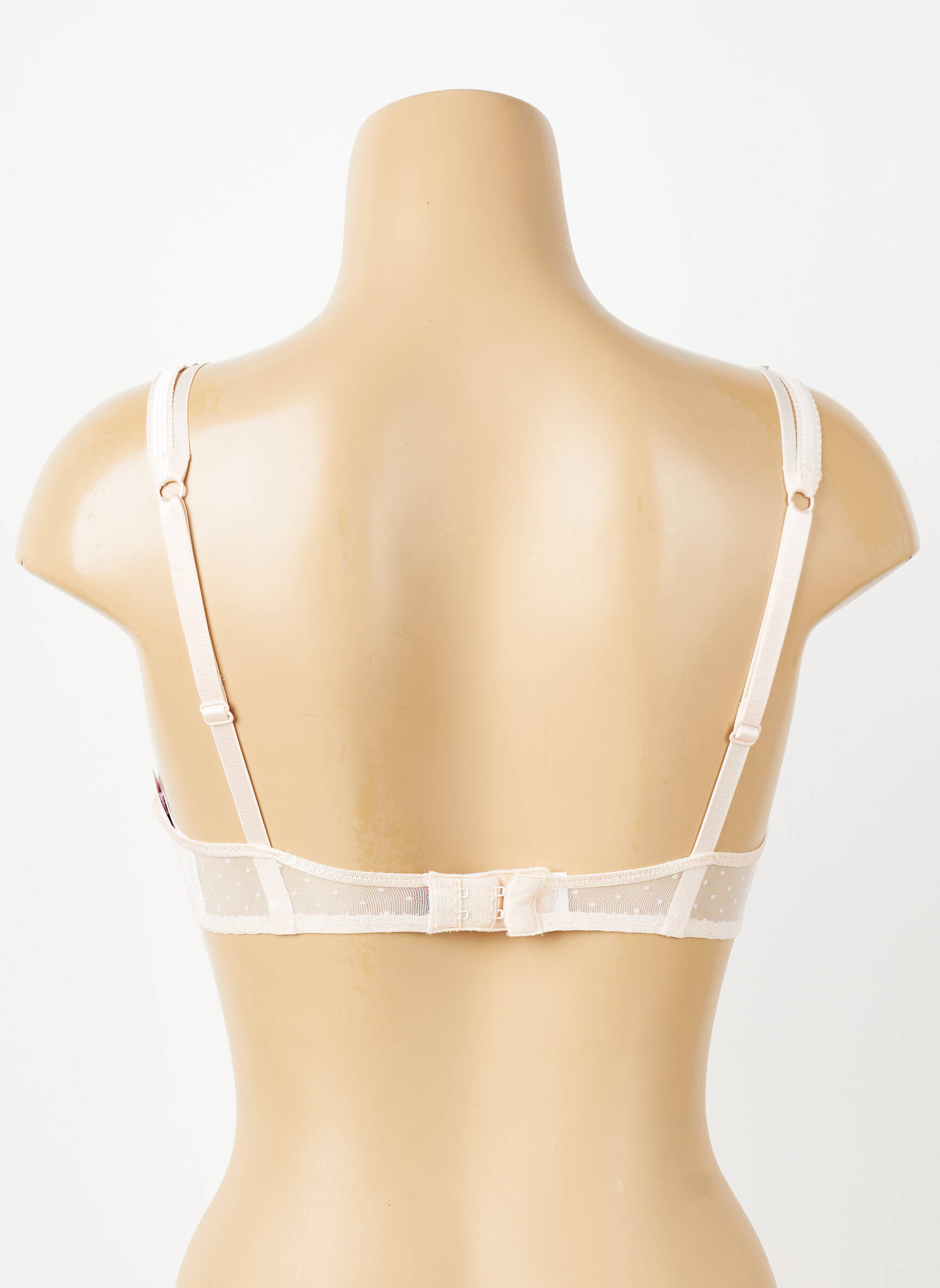 Sutien efect material satinat sutien cu susținere înaltă și burete detașabil roz PASSIONATA femeie