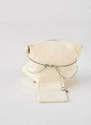 Brățară închidere cu închizătoare carabină argintiu TATA GISELE femeie