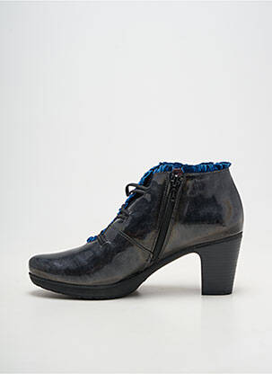 Botine/ghete vârf ascuțit toc de 7 la 9 cm negru JOSE SAENZ femeie