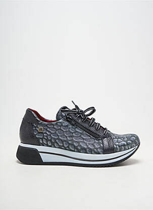 Adidași material neted toc plat până la 3 cm negru JOSE SAENZ femeie