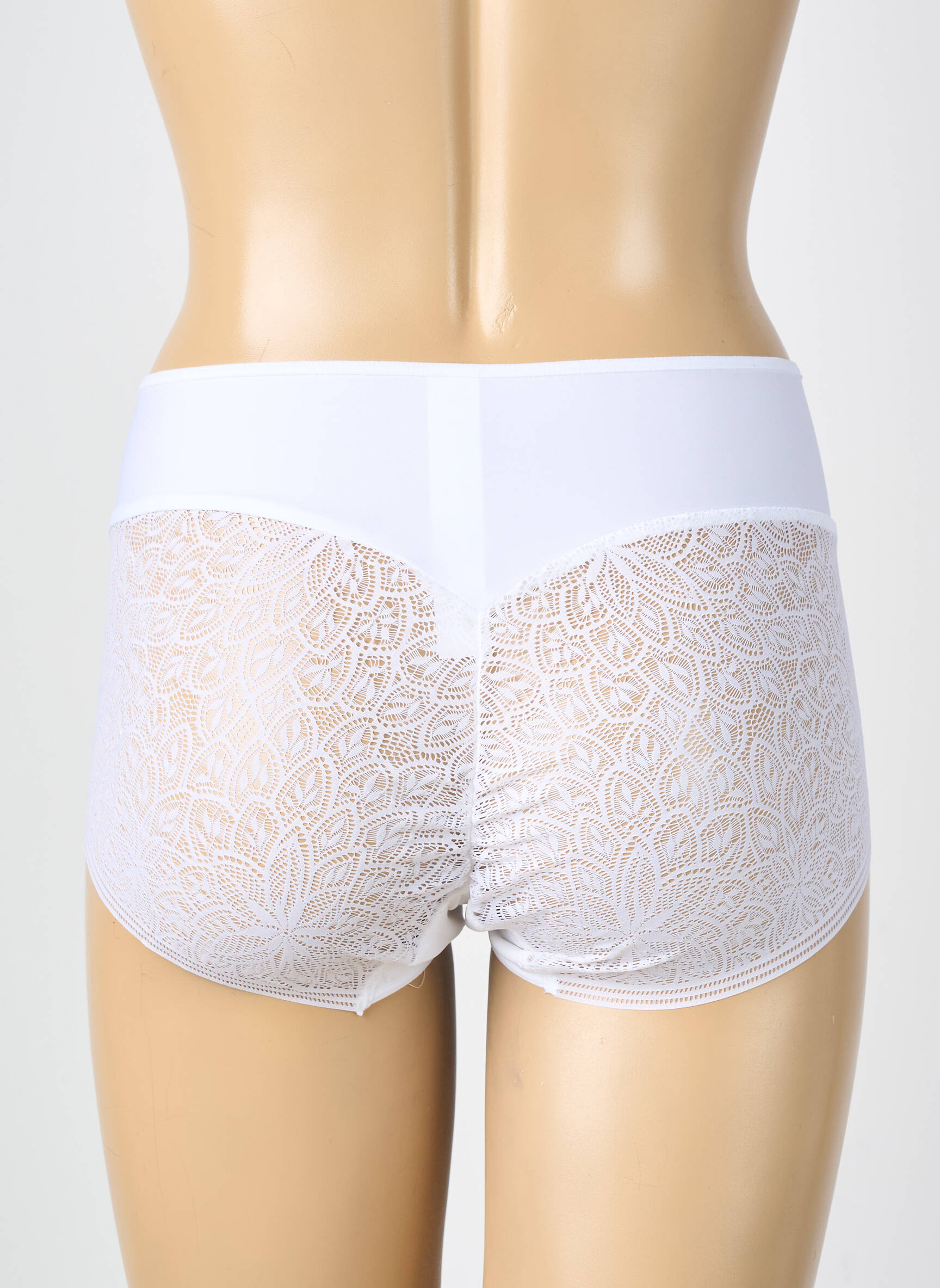 Shorty elasticitate alb JANIRA femeie