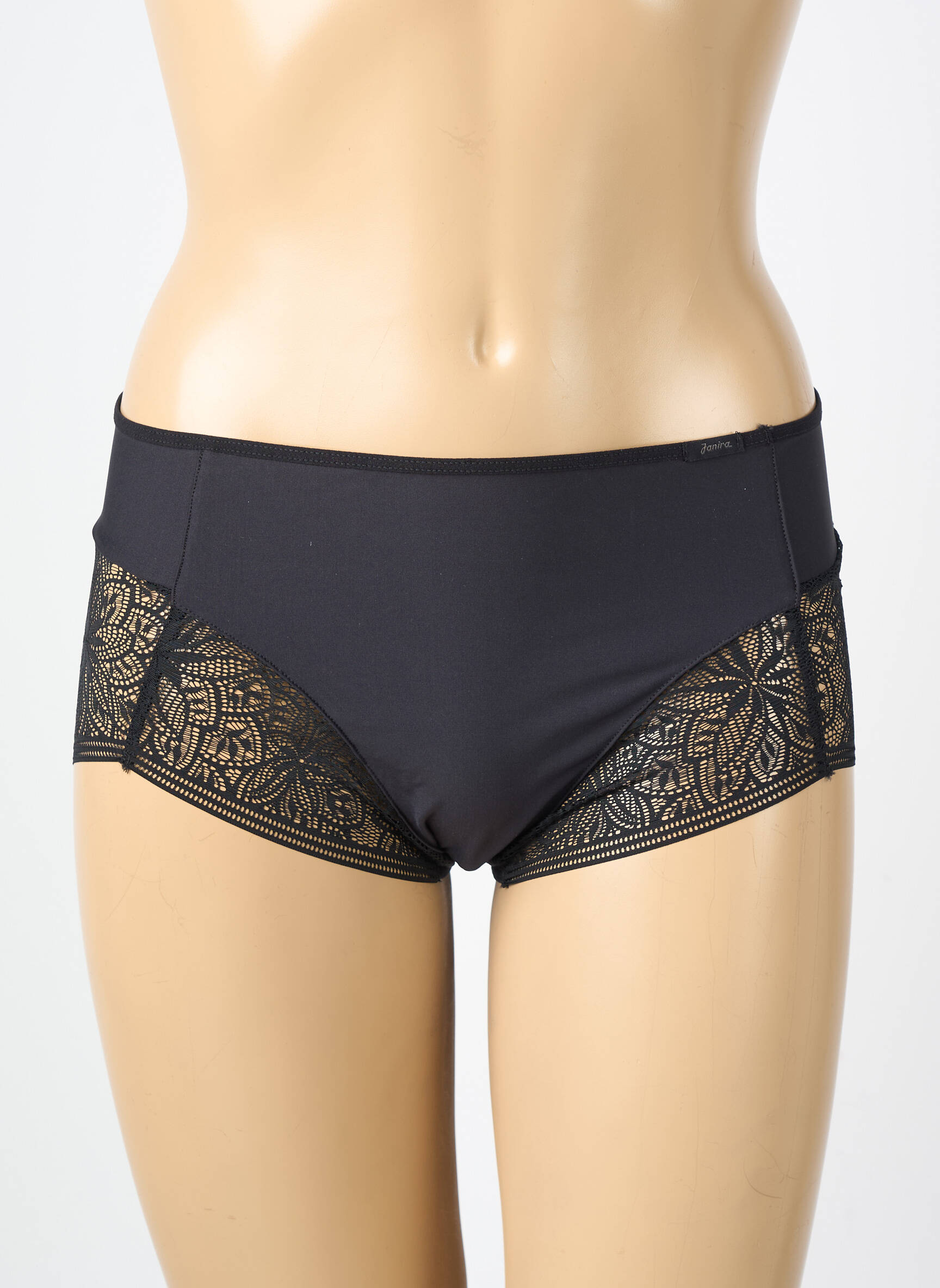 Shorty elasticitate negru JANIRA femeie