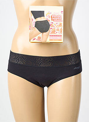 Chiloți-menstruali elasticitate negru SLOGGI femeie