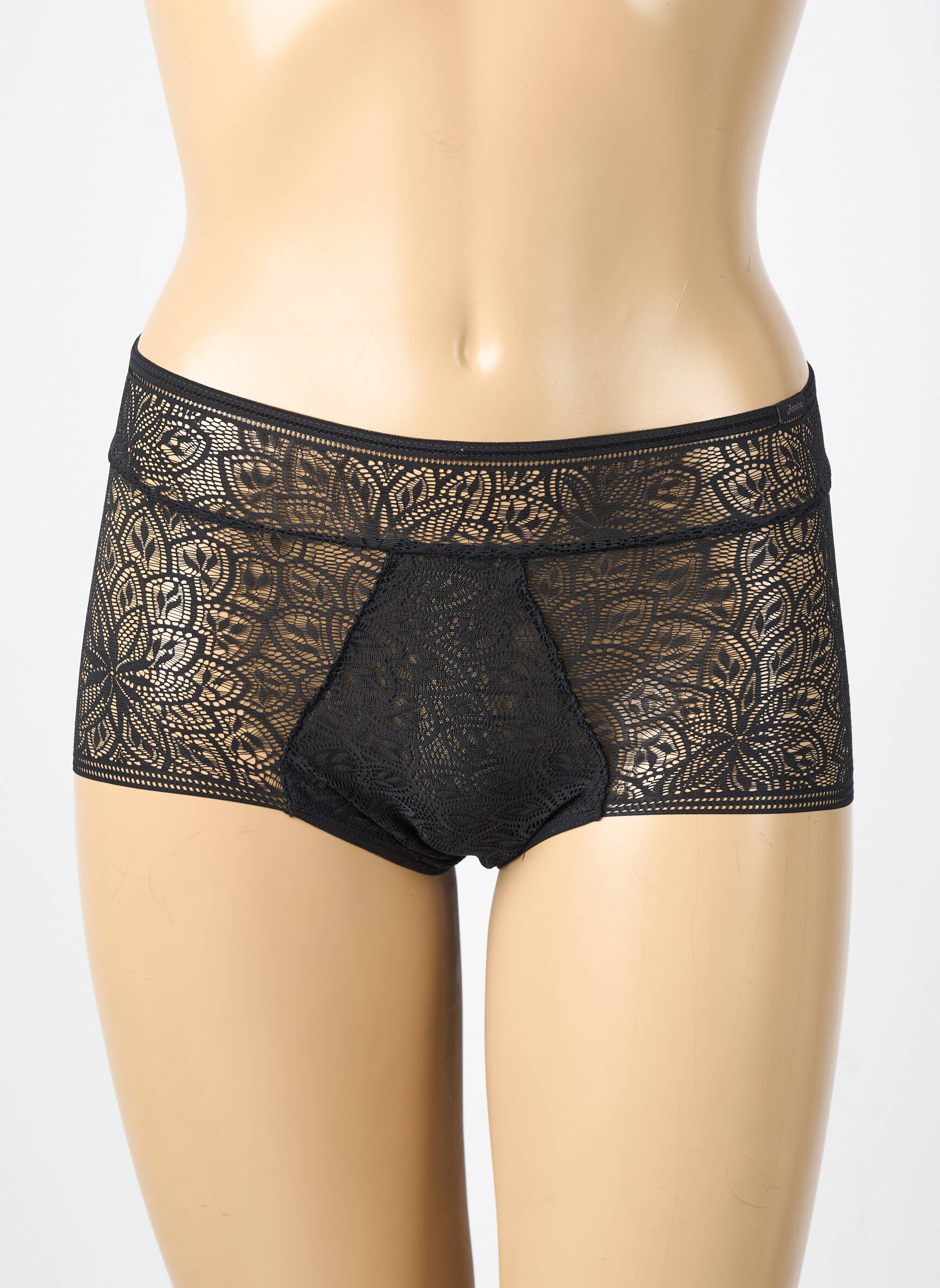 Shorty elasticitate negru JANIRA femeie