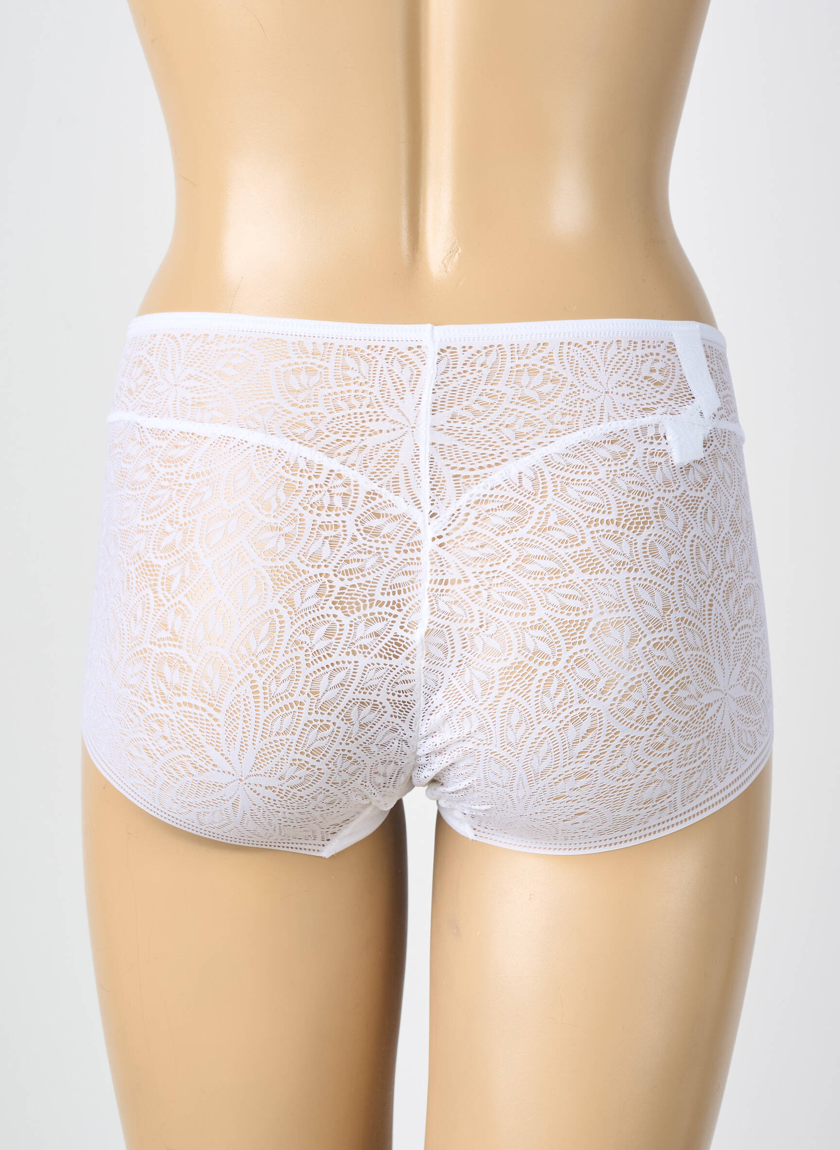 Shorty elasticitate alb JANIRA femeie