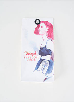 Chiloți-menstruali elasticitate negru TRIUMPH femeie