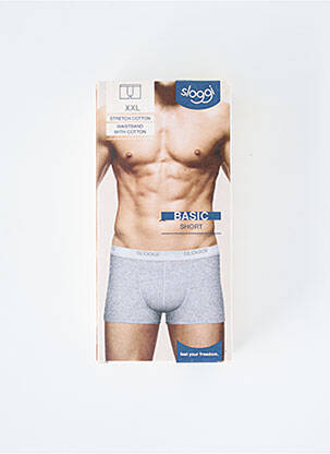 Boxer elasticitate gri SLOGGI bărbat