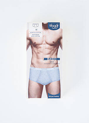 Boxer elasticitate gri SLOGGI bărbat