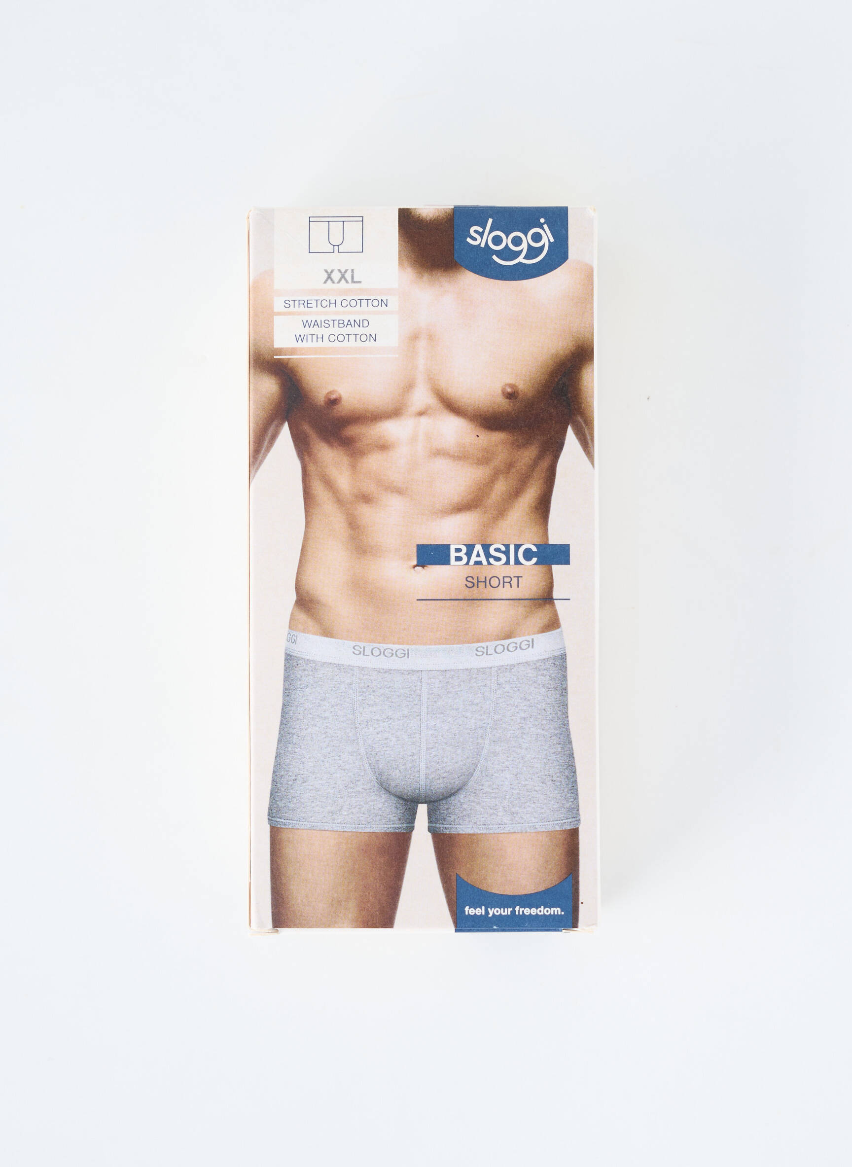 Boxer elasticitate gri SLOGGI bărbat