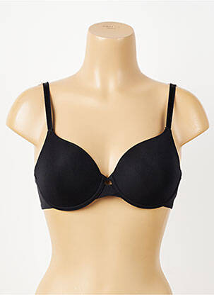 Sutien efect material satinat top sutien modelat negru CHANTELLE femeie