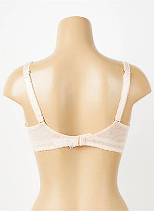 Sutien efect material satinat top sutien modelat roz SIMONE PERELE femeie