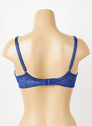 Sutien efect material satinat top sutien modelat albastru PASSIONATA femeie