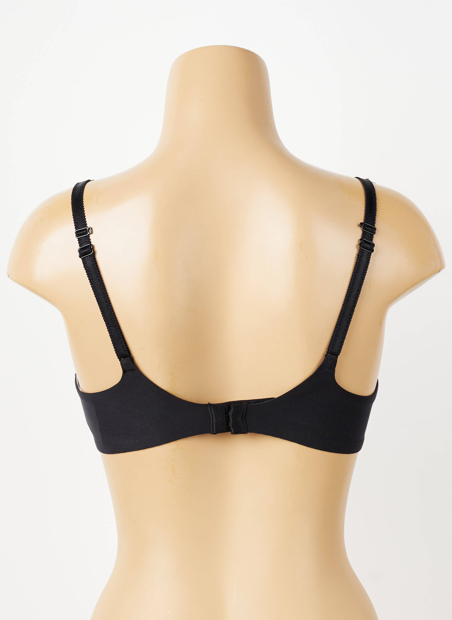 Sutien efect material satinat top sutien modelat negru CHANTELLE femeie