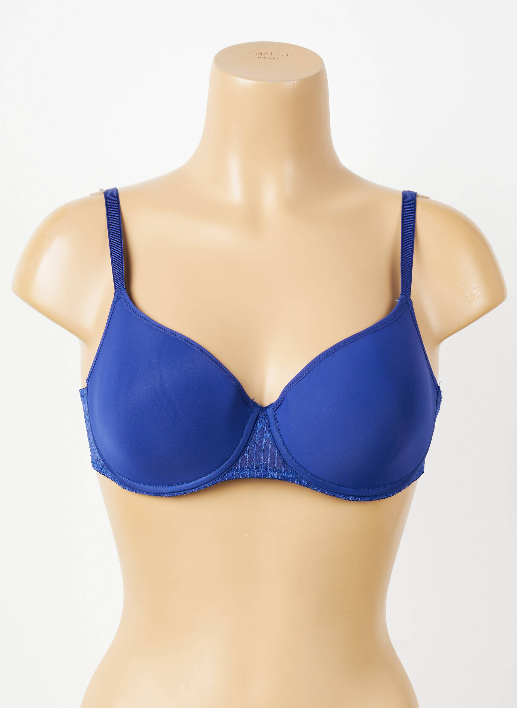 Sutien efect material satinat top sutien modelat albastru PASSIONATA femeie