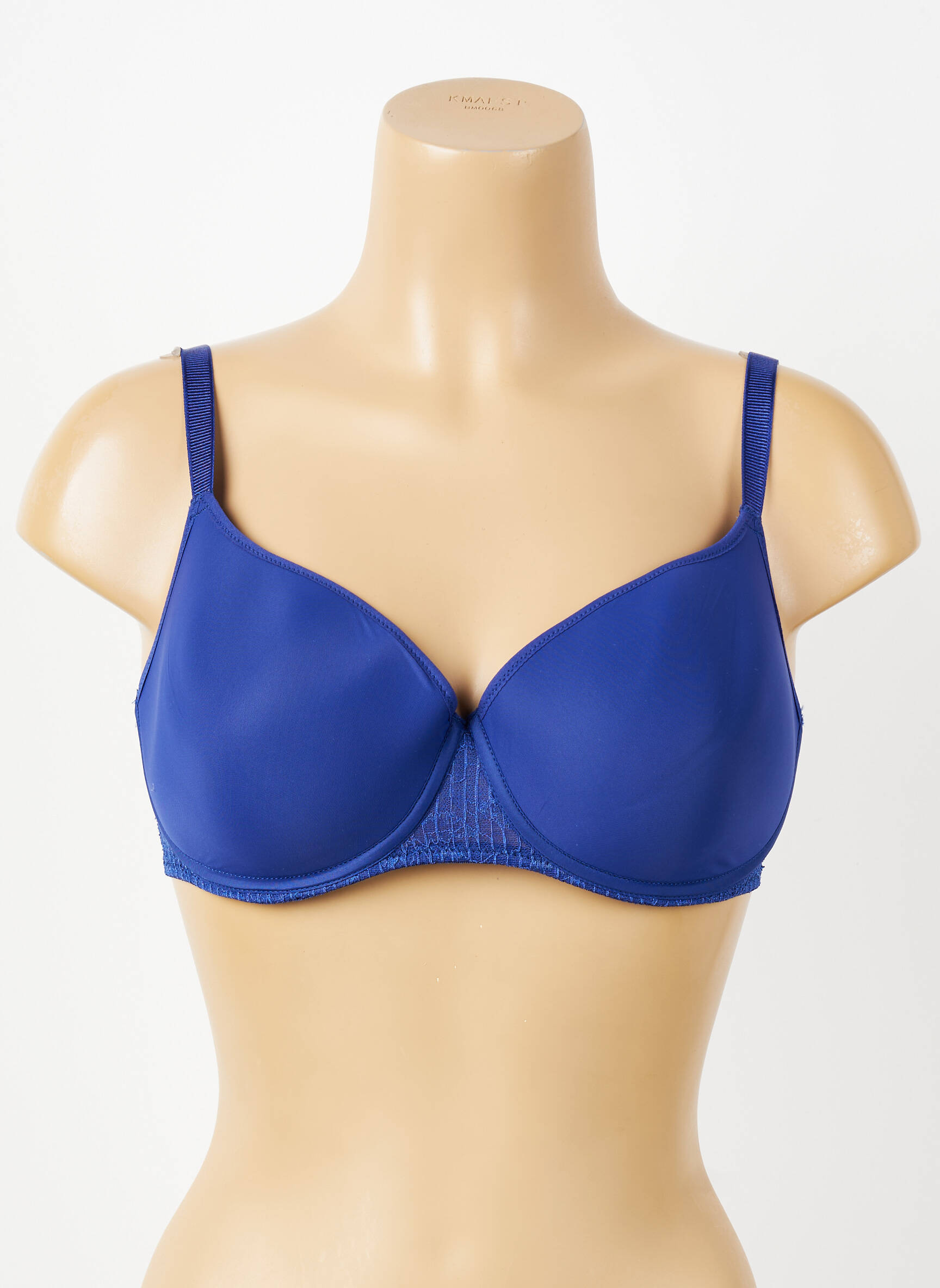 Sutien efect material satinat top sutien modelat albastru PASSIONATA femeie